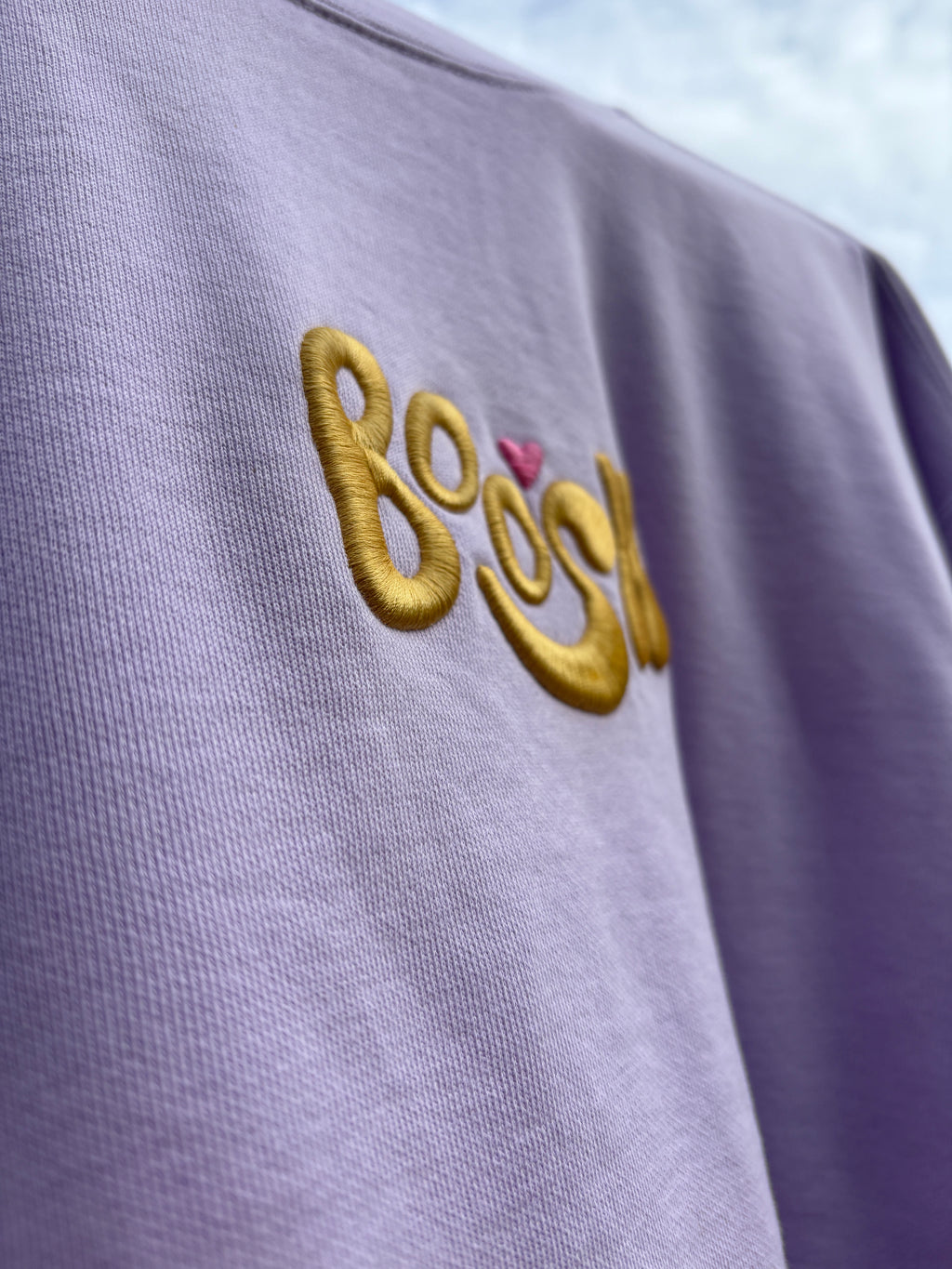 Boosh Embroidered Crewneck