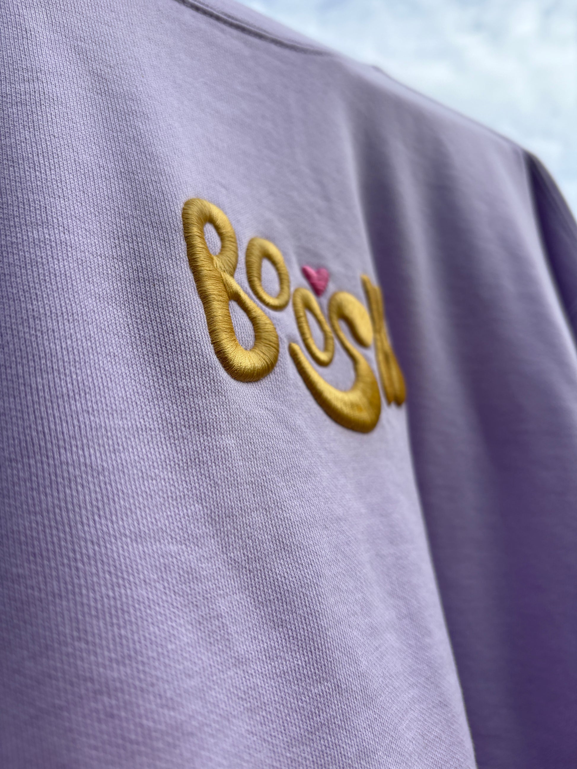 Boosh Embroidered Crewneck