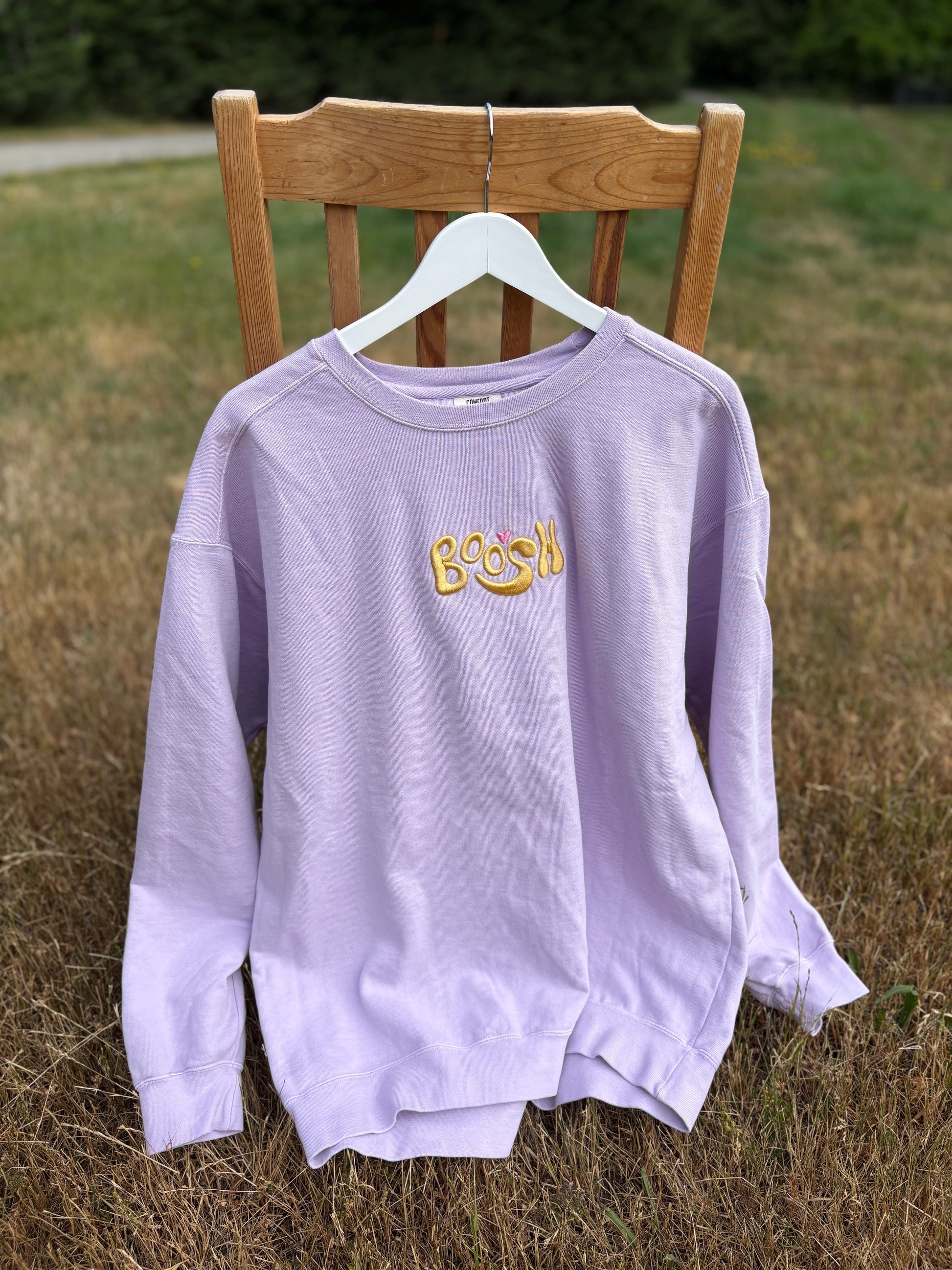 Boosh Embroidered Crewneck